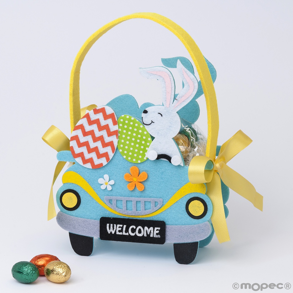 Panier feutrine voiture 75g x 6