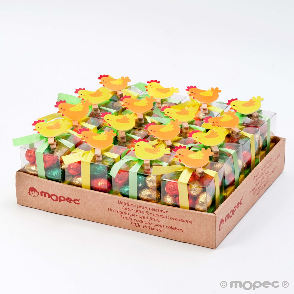 Display 16 cubes poule 60g x 16