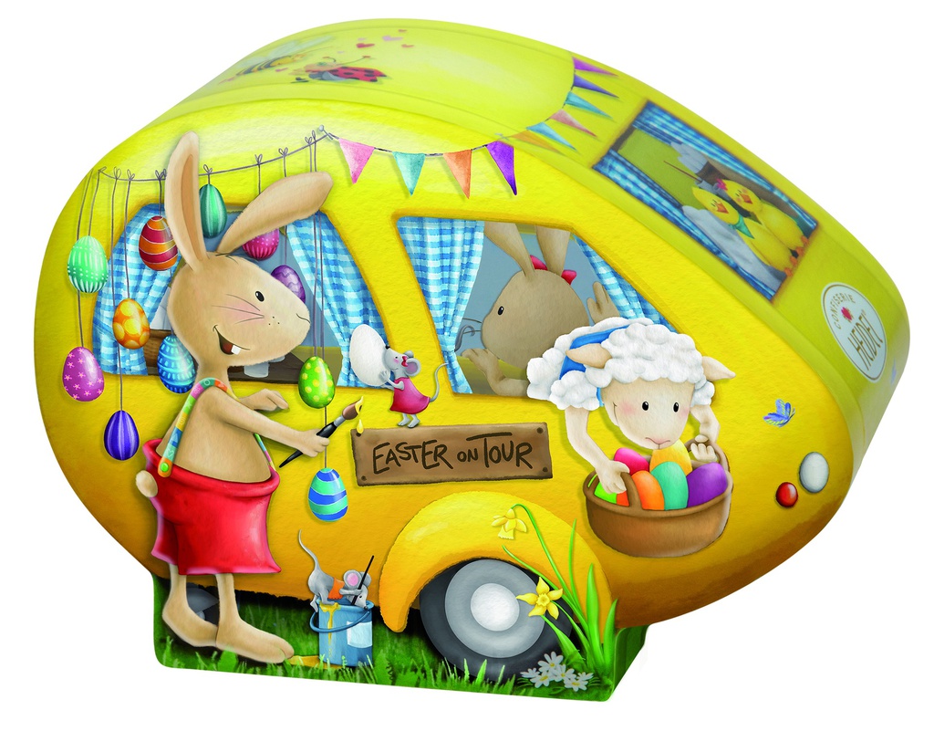 Caravane Salutations Pâques 122g x 7