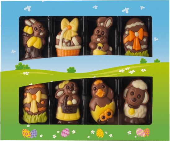 Boite cadeau 8 reliefs 80g x 8