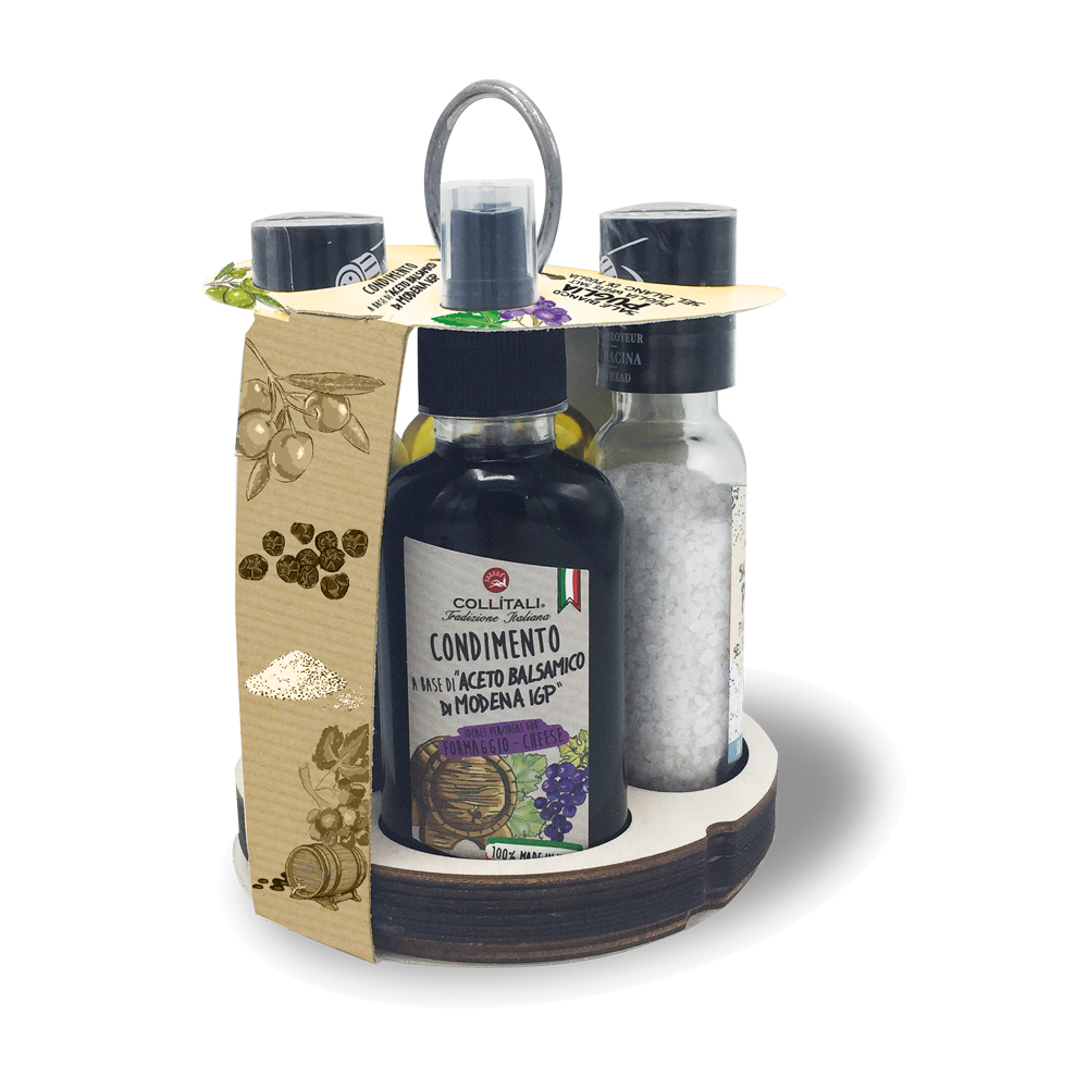 Kit de table 4 assaisonnements X6