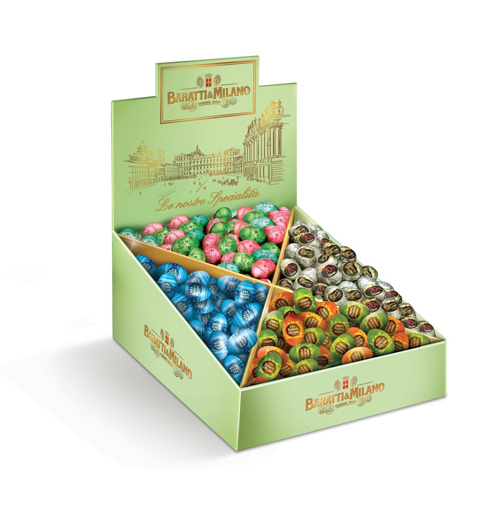 Présentoir petits oeufs assortis Cremino 5kg x 1