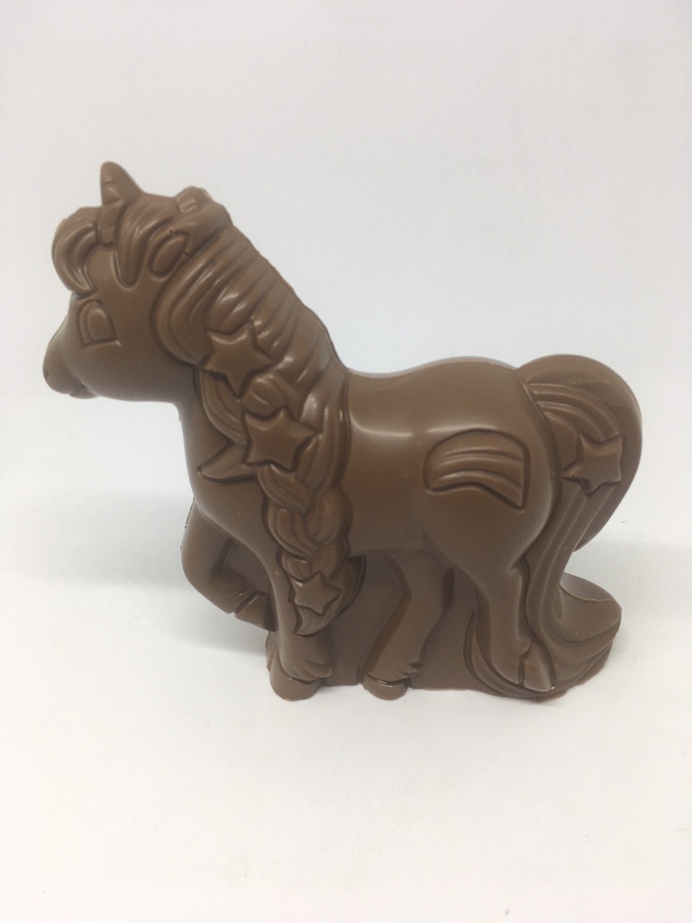 Moulage licorne choc lait garni 120g x 6