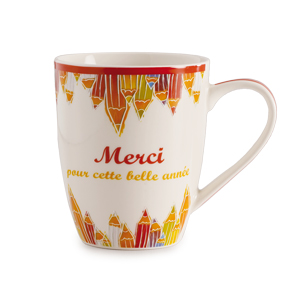 Mug &quot;merci pour cette belle année&quot; x 12