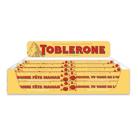 Présentoir Toblerone Fête des mères 100g x 40