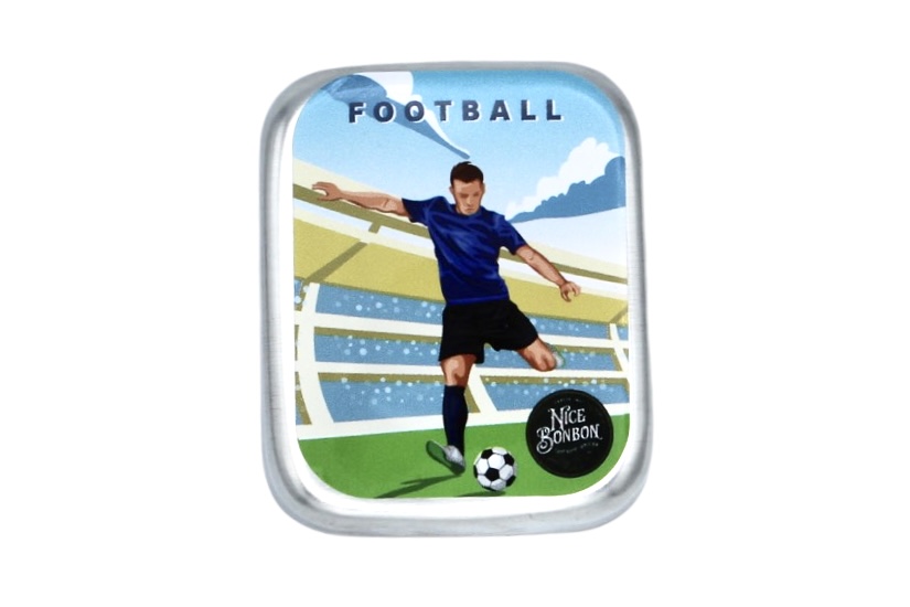 Boite pastilles menthe fraiche Football 10g x 24