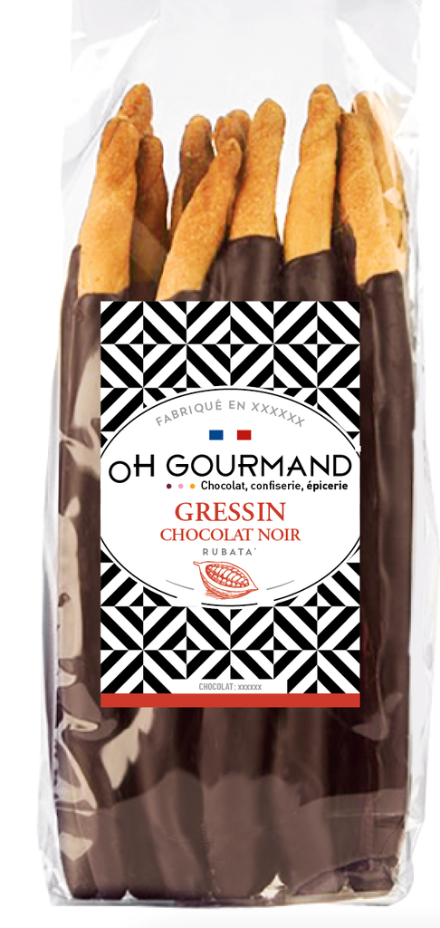 Gressins chocolat noir 150g X14