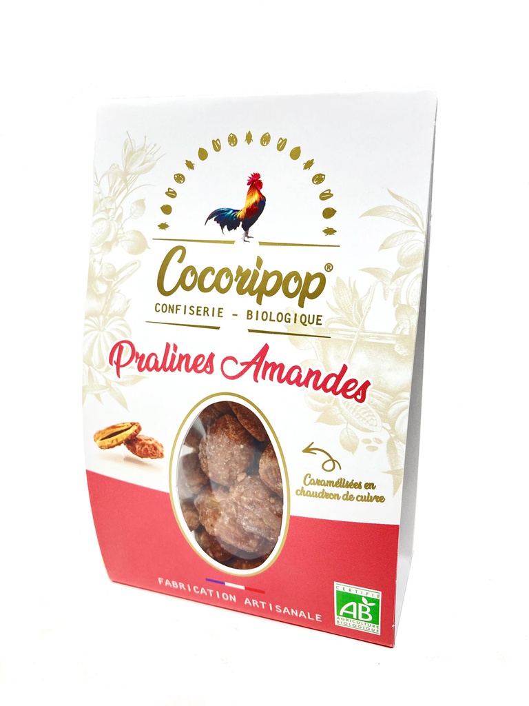 Pralines amandes bio 100g X9