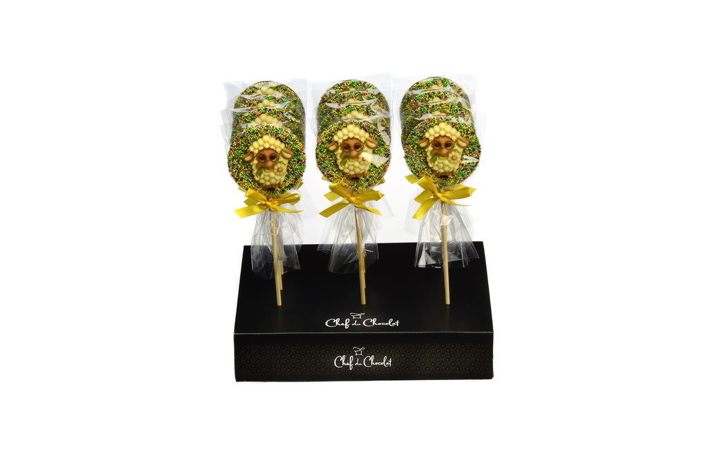 *Sucettes rondes mouton 45g x12