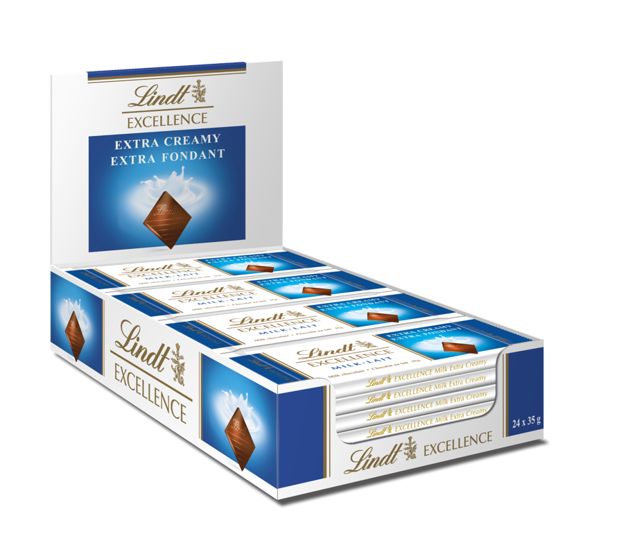 Mini tablette excellence Lait 35g x 48
