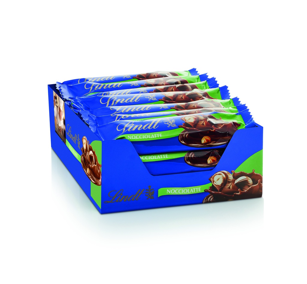Noccio lait Lindt barre 35g x 18