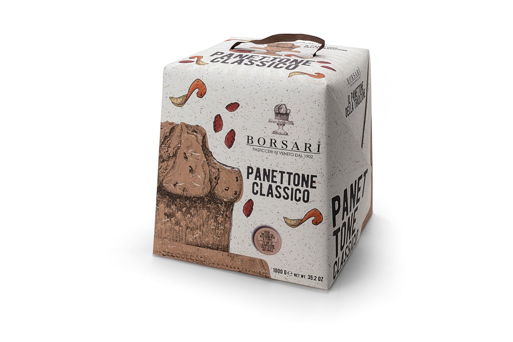 Panettone classique boite carton 750g x 12