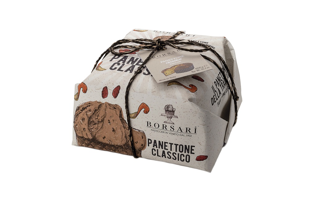 Panettone classique emballé main 1kg x 6