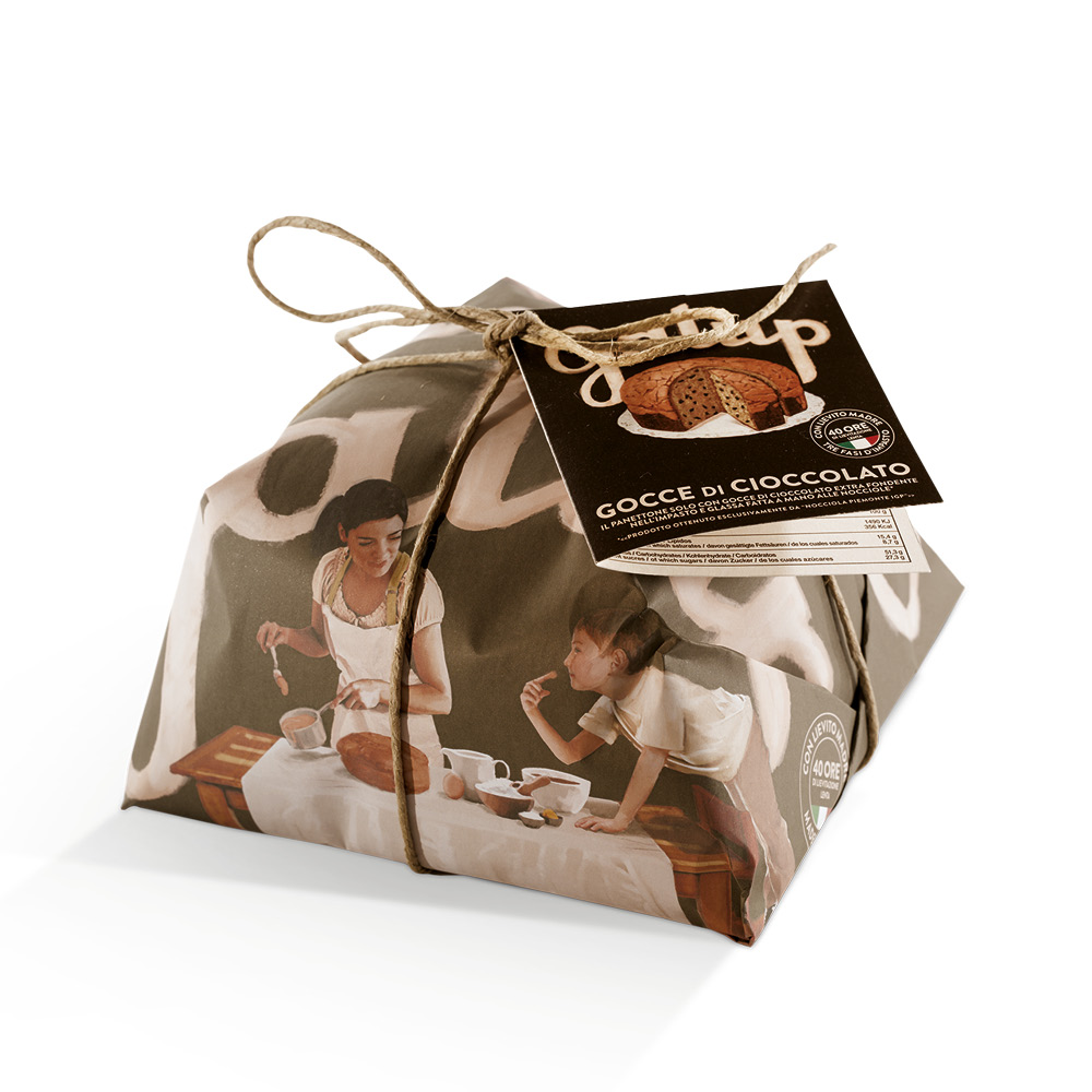 Panettone chocolat COLOR 750g X6
