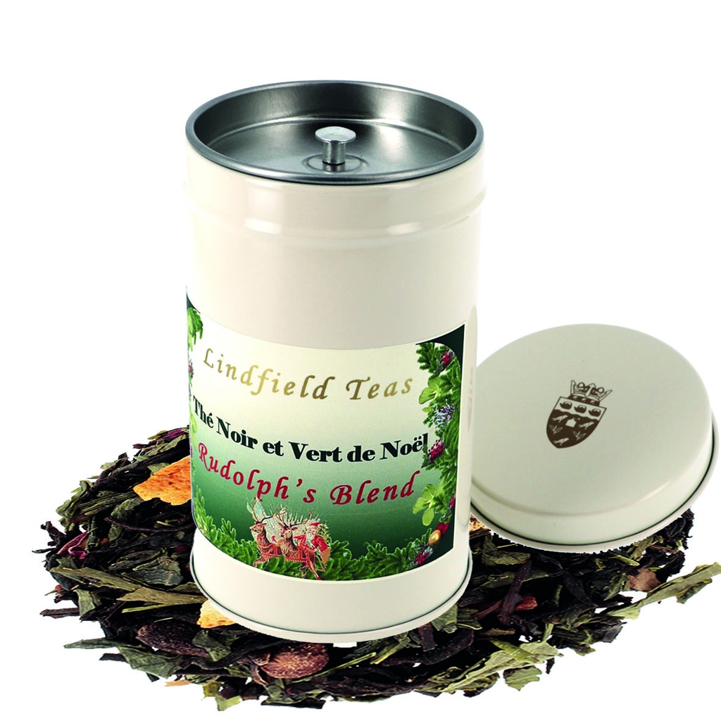 Boite métal ivoire Rudolph's Blend 80g x 6