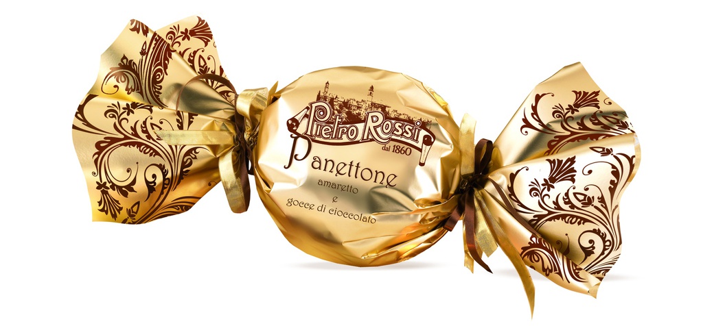 Panettone amaretto et chocolat GOLDEN BON BON 1Kg x 6