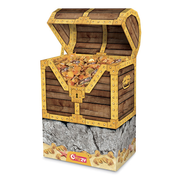 Coffret Chocomonnaie Pirate 100g x 300