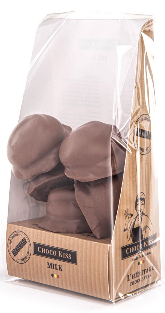 Etui Choco Kiss lait 5 pièces 110g x 12