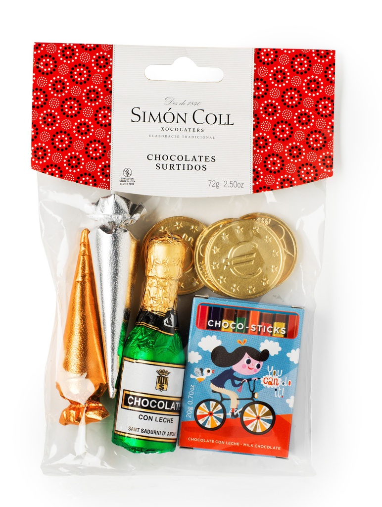 Sachet Noël assorti 72g x 30