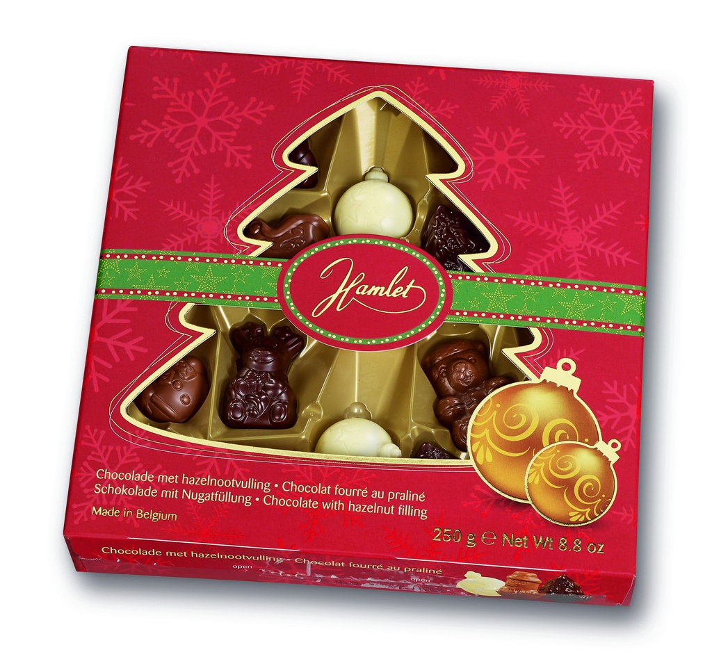 Boite figurines d'Hiver Sapin 250g x 12