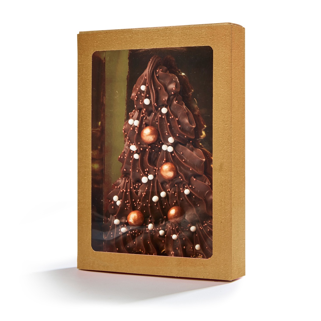 Boite cadeau sapin décoré 210g x 10