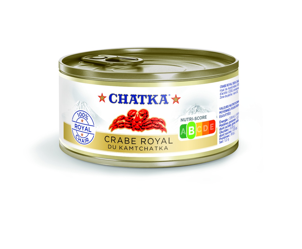 Boite Royal de Kamchatka 100% chair 180g x 6