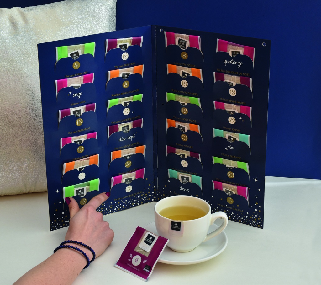 Calendrier de l'Avent 24 infusettes BIO x 10