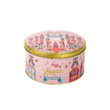 Boite métal gelée de fruit et lingots de chocolat 450g X 4
