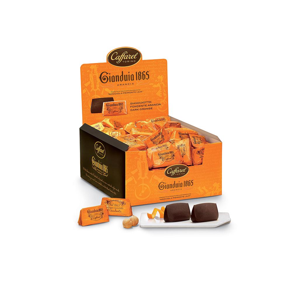 Gianduja Orange Vrac , ± 9 g.x 1 kg