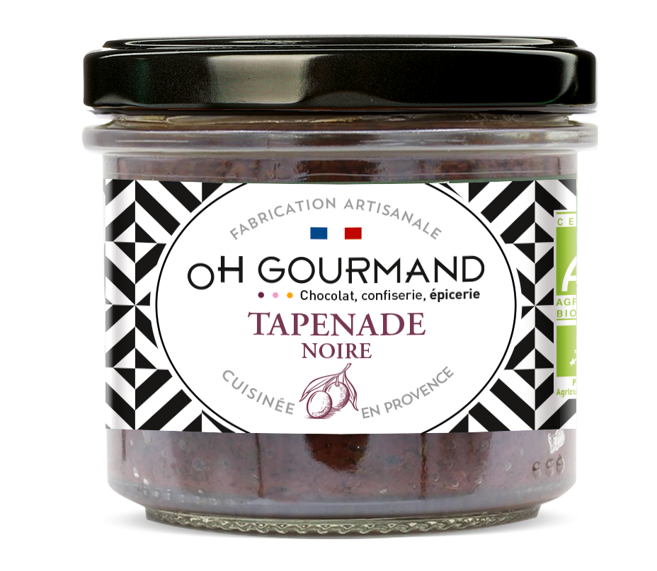 Tapenade Olives noires BIO 100g X6