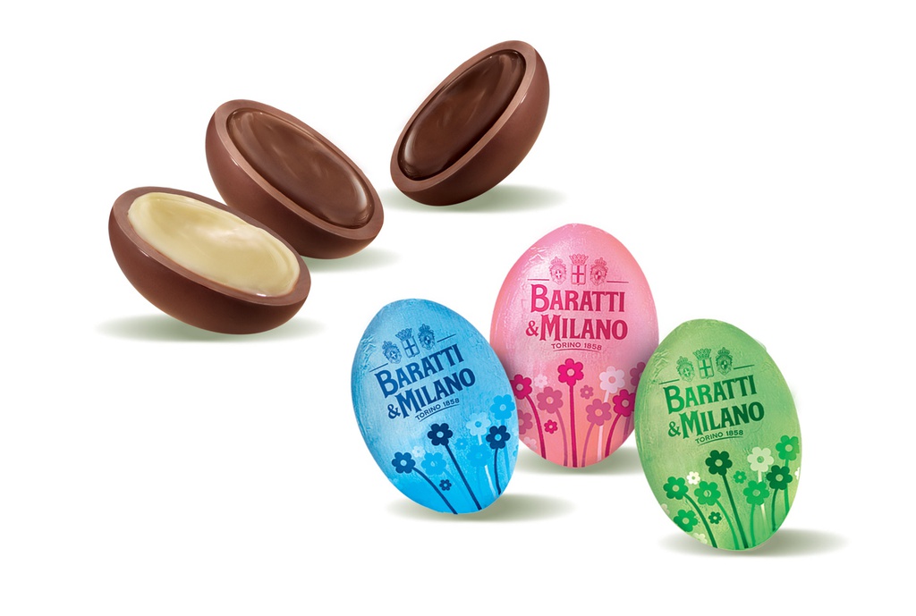 Petits oeufs gianduiotto assortis 3 parfums 500g x 1