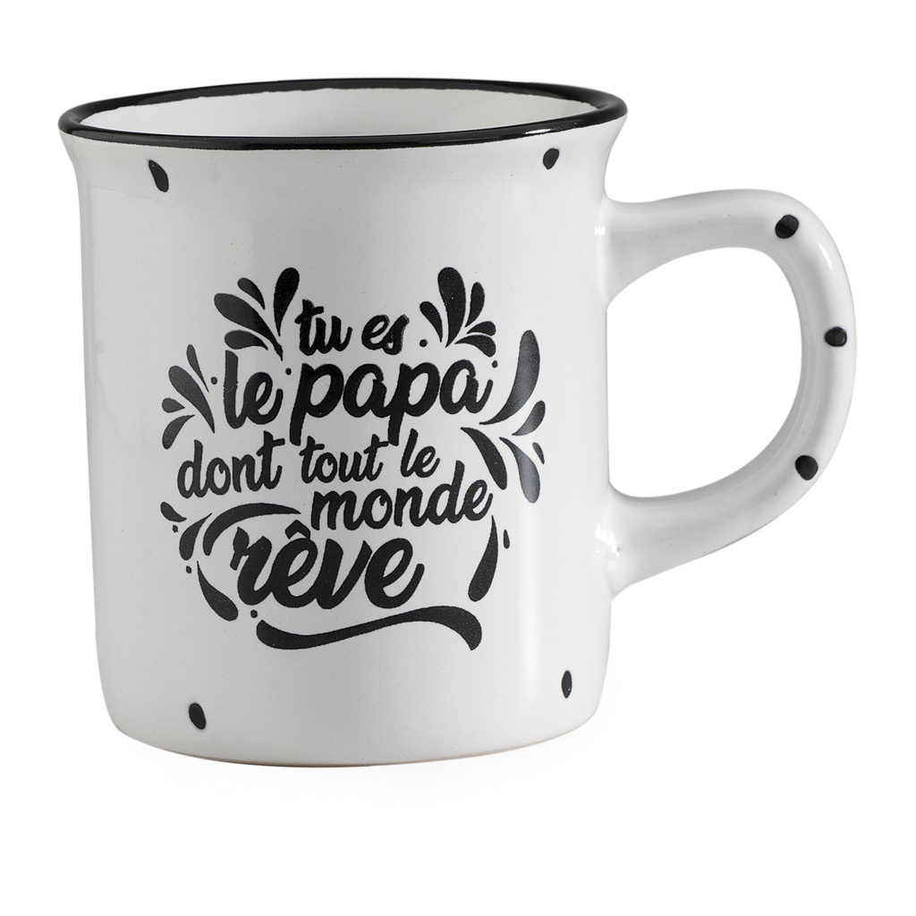 Tasse papa rêve x 6