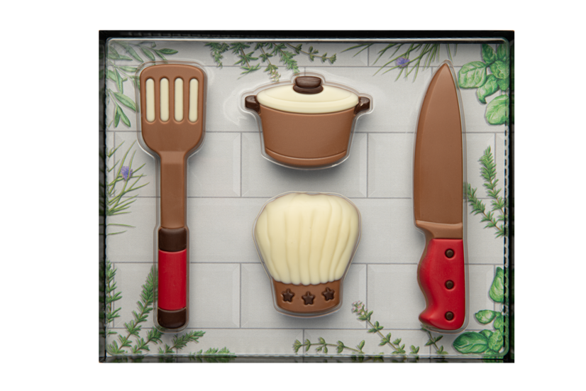 Boite cadeau Set de cuisine 125g x 10