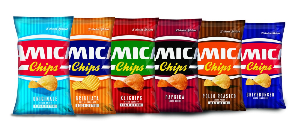 AMICA CHIPS original multipack 6X25g  X12