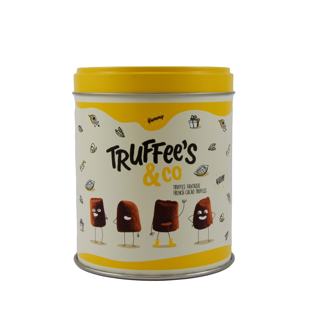 Boite métal truffes sel de Guérande 250g x 12