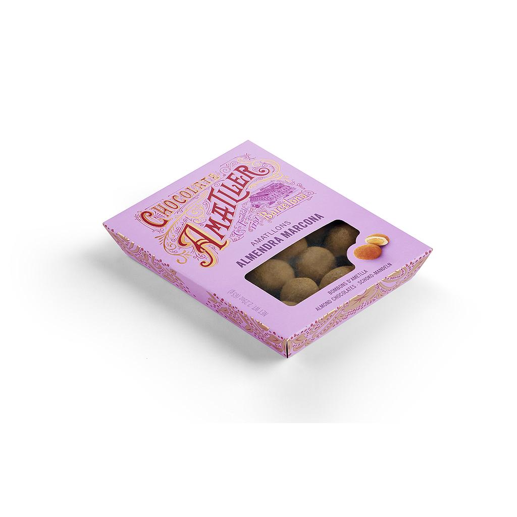 Etui carton Amandes chocolat 65g x 5