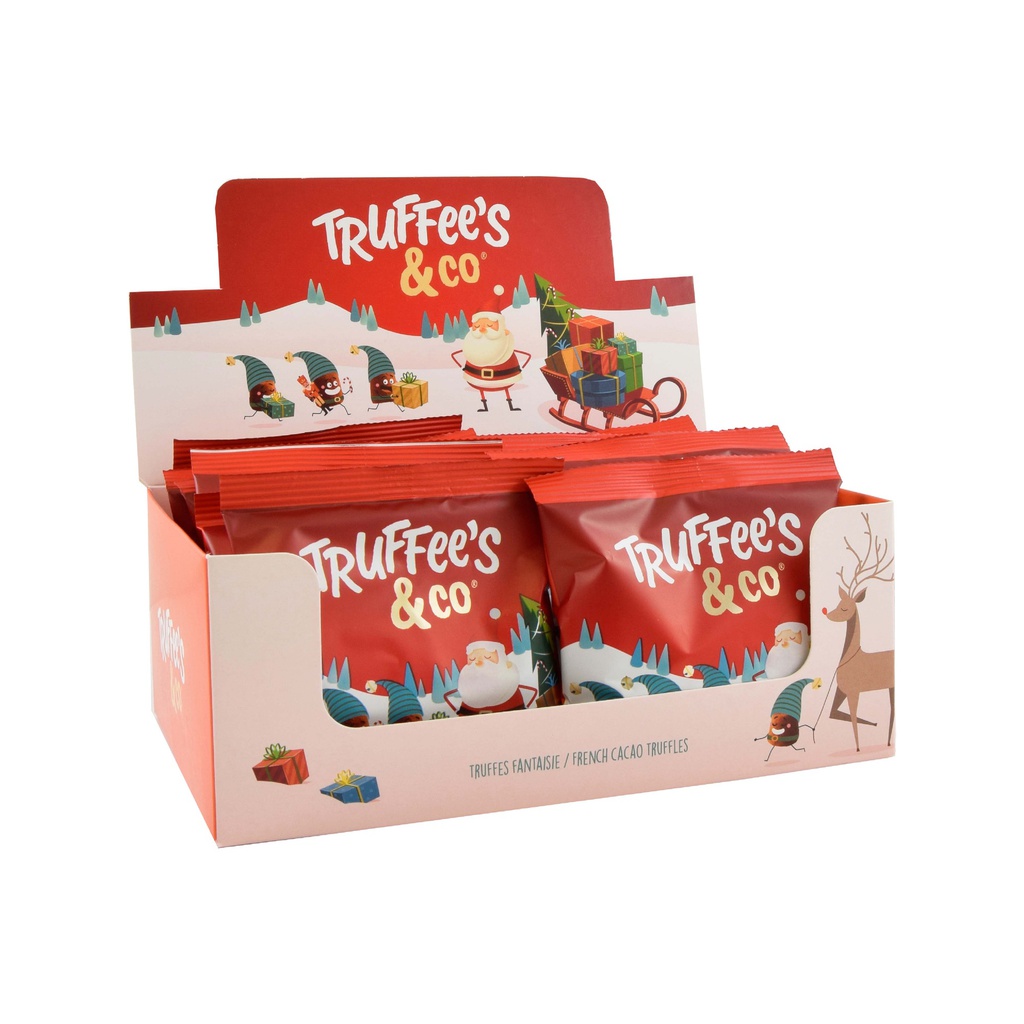*Display sachet Noël 6 truffettes snacking 35g x 12