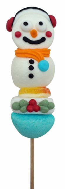 Brochette Bonhomme de neige 55g x 40