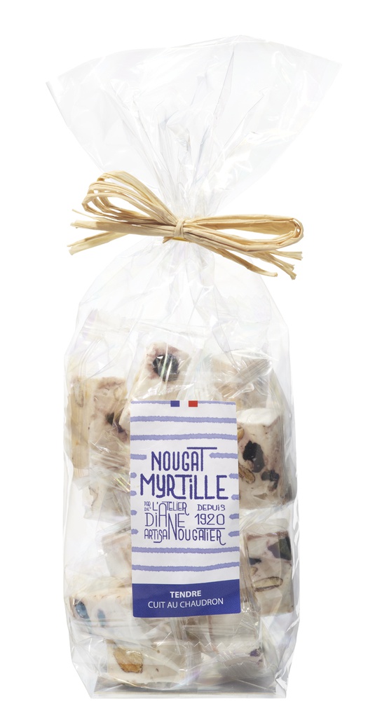 *Sachet Marinière nougat Myrtille 100gx24