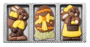 *Set 3 décors Pâques 30g x 16