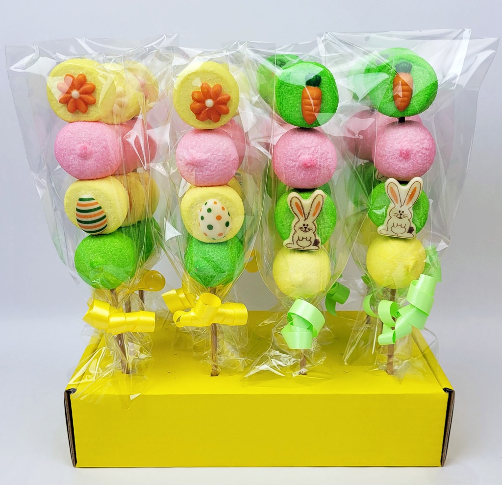 Présentoir brochettes animaux printemps 35g x 20