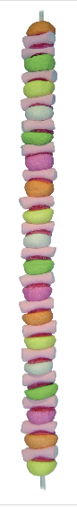Brochette sweet 1 mètre Kebab 350g x 45