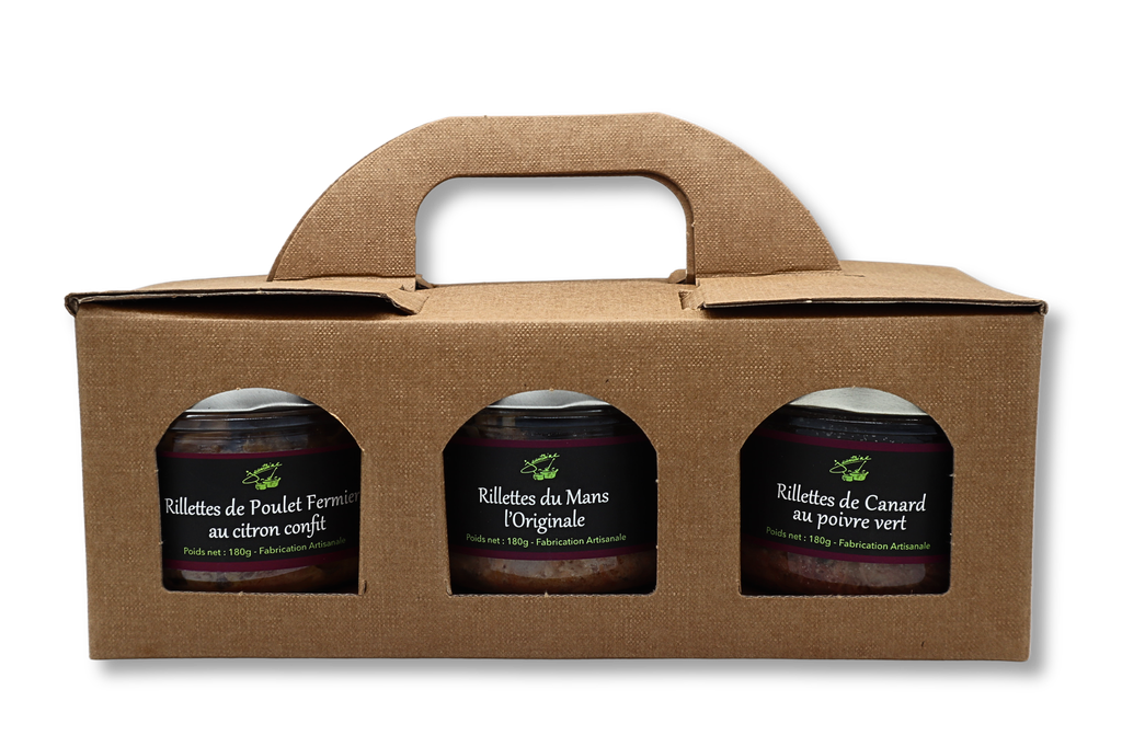 Coffret 3 sauces Béarnaise, morilles, cèpes 600g X6