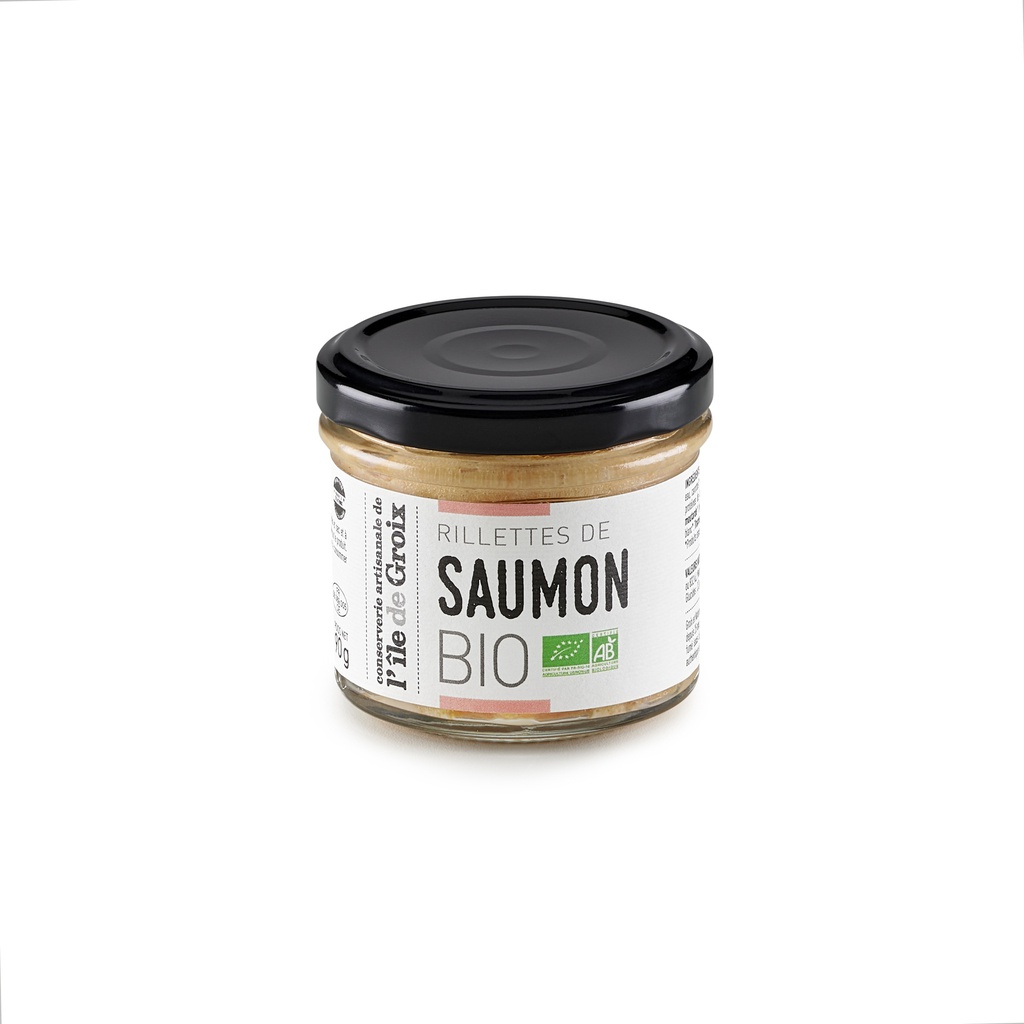 Rillette de saumon BIO 90g X12