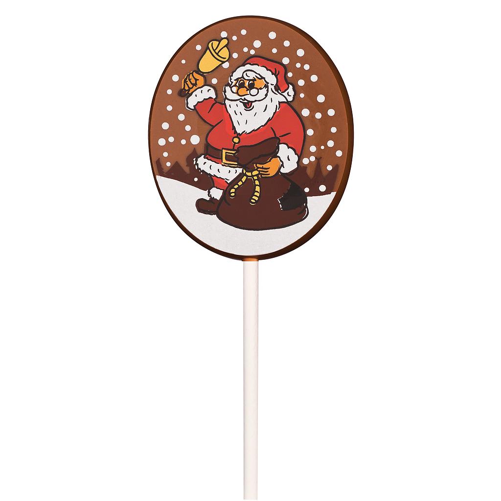 4 sucettes rondes Noël assorties 25g x 36
