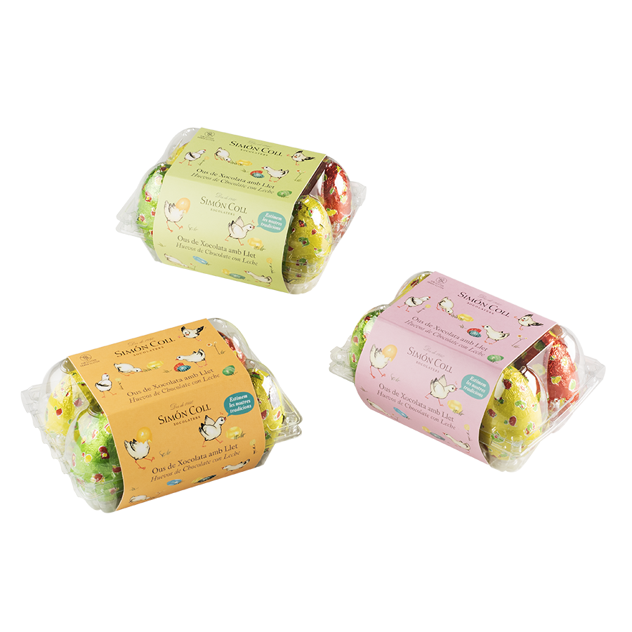 Boite 6 oeufs creux 150g x9