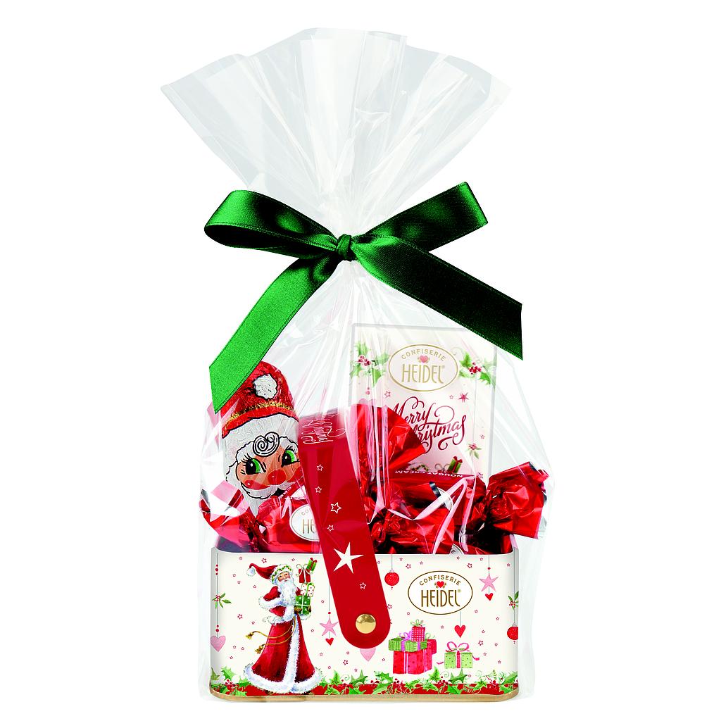 Panier Noël Blanc 124g x 6