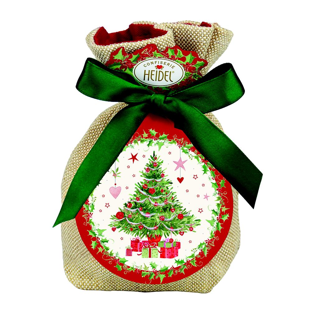 Sac cadeau Noël Blanc 151g x 12 