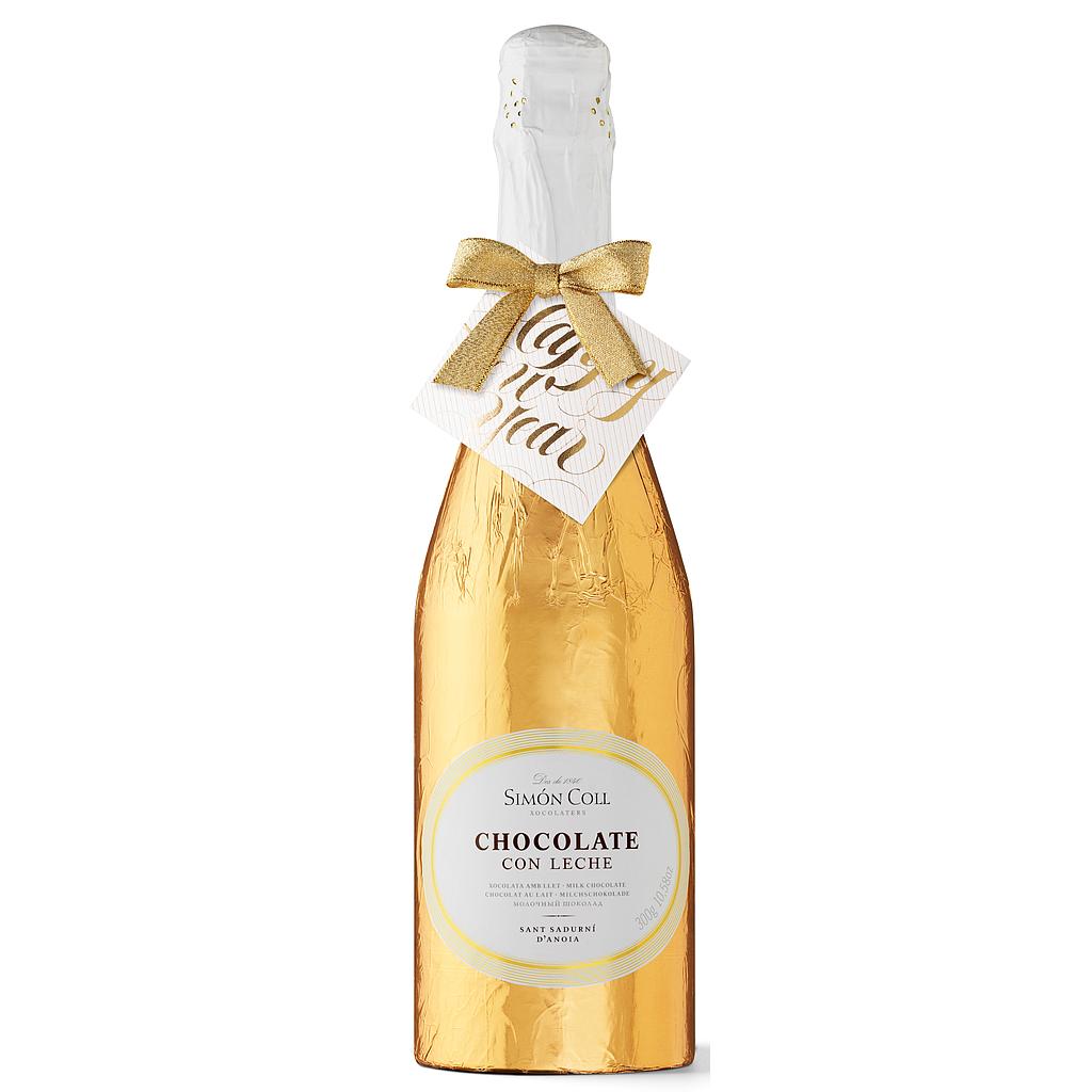 Bouteille chocolat Happy New Year 300g x 6