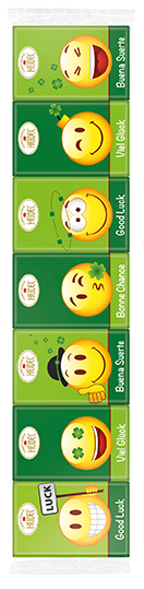 Emoticone Bonne chance 52.5g x 30